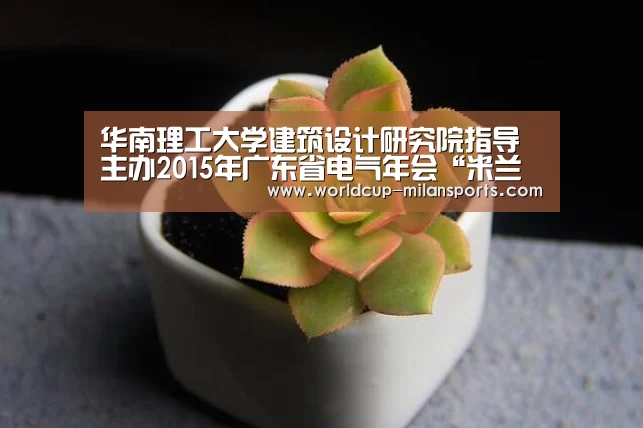 华南理工大学建筑设计研究院指导主办2015年广东省电气年会“米兰体育”(图1) 官网入口
